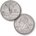 ETATS UNIS / USA - PIECE de 25 Cents (Quarter States) - Montana - 2007 - D
