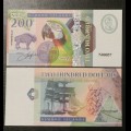 NIMROD ILANDS / ILES NIMROD - Billet de 200 DOLLARS - PERROQUET - 2018