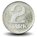 ALLEMAGNE DE L'EST / DDR / RDA - PIECE de 2 Marks - 1977