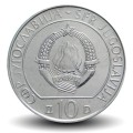 YOUGOSLAVIE - PIECE de 10 dinars - Bataille sur la rivière Neretva - 1983