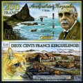 KERGUELEN - 200 Francs - René Baussière - 02.01.2012 - Chat