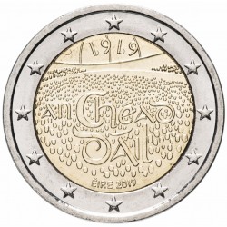 IRLANDE - PIECE de 2 Euros - Dáil Éireann - 2019