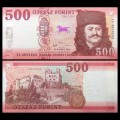 HONGRIE - Billet de 500 Forint - Château Sárospatak - 2018