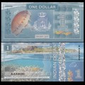 OCEAN INDIEN / INDIAN OCEAN - Billet de 1 DOLLAR - Méduse - 2017