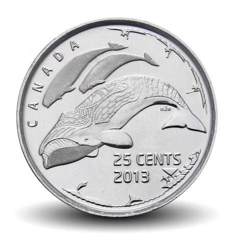 CANADA - PIECE de 25 Cents - La vie nordique - 2013