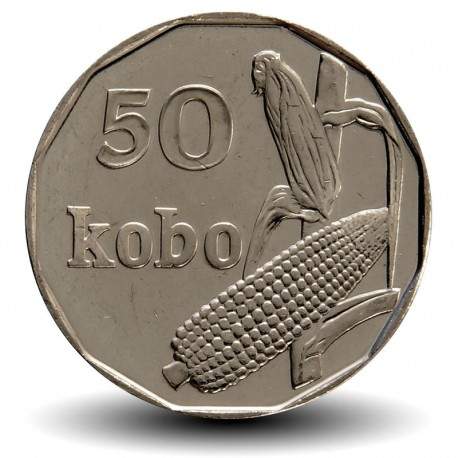 NIGERIA - PIECE de 50 Kobo - Épi de Mais - 2006 – JeromeCollection