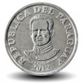 PARAGUAY - PIECE de 50 Guaranies - José Félix Estigarribia - 2012