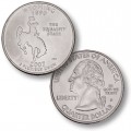 ETATS UNIS / USA - PIECE de 25 Cents (Quarter States) - Wyoming - 2007 - P