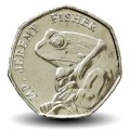 ROYAUME UNI - PIECE de 50 Pence - Jérémie la grenouille / Mr. 