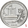 ETATS UNIS / USA - PIECE de 25 Cents - America the Beautiful - American
