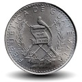 GUATEMALA - PIECE de 10 Centavos - Stèle Maya - 1996