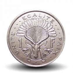 DJIBOUTI - PIECE de 1 FRANC - Antilope - 1999