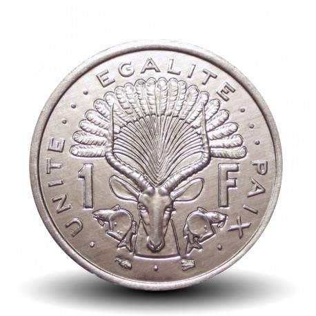 DJIBOUTI - PIECE de 1 FRANC - Antilope - 1999