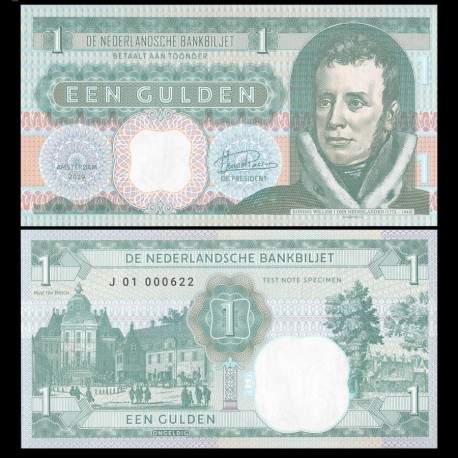 PAYS BAS - Billet de 1 GULDEN - Guillaume Ier / Koning Willem I - 2019