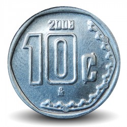 MEXIQUE - PIECE de 10 Centavos - 2008