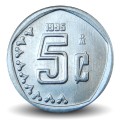 MEXIQUE - PIECE de 5 Centavos - 1995