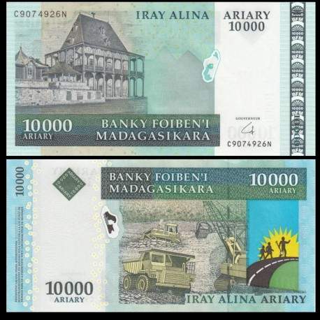 MADAGASCAR - Billet de 10000 Ariary - 2008