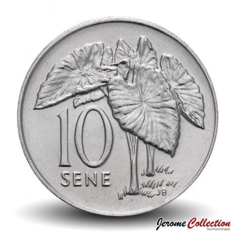 SAMOA - PIECE de 10 Sene - Taro - 2002 – Km132 – JeromeCollection