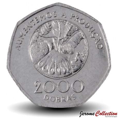 SAO TOMÉ-ET-PRINCIPE - PIECE de 2000 Dobras - Plantes Tropicales - FAO - 1997