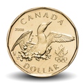 CANADA - PIECE de 1 DOLLAR - LUCKY LOONIE - JEUX OLYMPIQUES - 2008
