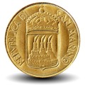 SAINT-MARIN - PIECE de 20 Lires - La solidarité humaine - 1973