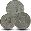 BANGLADESH - SET / LOT de 3 PIECES de 1 2 5 TAKA - 2010 2012 – JeromeCollection