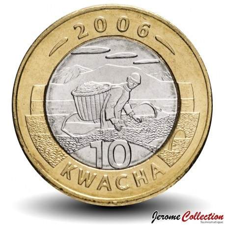 MALAWI - PIECE de 10 Kwacha - Récolte - 2006 – Km58 – JeromeCollection