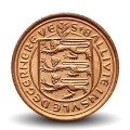 GUERNESEY (île de) - PIECE de 1 New Penny - Fou de Bassan - 1971