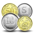 TRANSNISTRIE - SET / LOT de 4 PIÈCES - 5 10 25 50 Kopecks - 2019