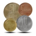 ROUMANIE - SET / LOT de 4 PIECES - 1 5 10 50 BANI - Nouvel Emblème - 2019 – Km441 442 443 444 – JeromeCollection