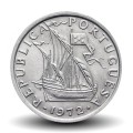 PORTUGAL - PIECE de 10 Escudos - Caravelle à voile - 1972