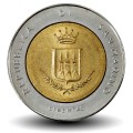 SAINT-MARIN - PIECE de 500 Lires - Menaces de la guerre nucléaire - 1983