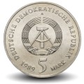 ALLEMAGNE DE L'EST / DDR / RDA - PIECE de 5 Mark - Marienkirche - 1989 – JeromeCollection