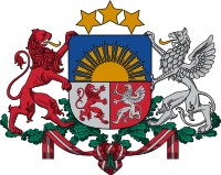 Armoiries de la Lettonie