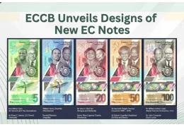 La Banque centrale des Caraïbes orientales dévoile une nouvelle série de billets en mettant à l'honneur des héros nationaux