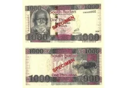 SUD SOUDAN - Nouveau billet de 1000 South Sudan Pounds