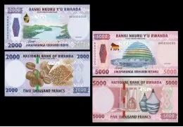 La Banque Nationale du Rwanda a lancé 2 nouveaux billets de 2.000 et 5.000 Francs.